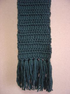 編物入門以前 簡単な小物 かぎ針編み 長編みのマフラー