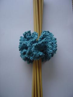 編物入門以前 簡単な小物・かぎ針編みのシュシュ